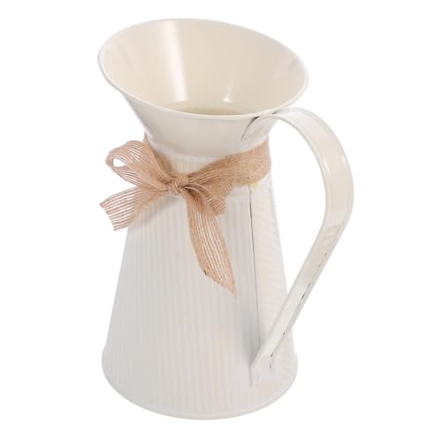 SOIMISS Dekorativer Vintage Blumeneimer aus Robustem Cremeweiß Rustikaler Blumentopf für Frische und Künstliche Blumen Stilvolle Deko für Zuhause Büro SOIMISS Dekorativer Vintage Blumeneimer aus Robustem Cremeweiß Rustikaler Blumentopf für Frische und Künstliche Blumen Stilvolle Deko für Zuhause Büro von SOIMISS