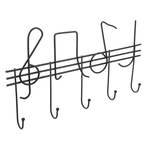 SOIMISS Dekorativer Wandhaken Form Musiknote Schlüsselhalter und Garderobenhaken aus Robustem für Eingangsbereich und Wandmontage SOIMISS Dekorativer Wandhaken Form Musiknote Schlüsselhalter und Garderobenhaken aus Robustem für Eingangsbereich und Wandmontage von SOIMISS