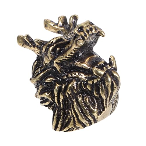 SOIMISS Dragon Kopf Messing Möbelgriff Chinesischer Stil Langlebiger Eleganter Messing Schrank Türgriff Geeignet für Kommoden Kleiderschränke Küchenschränke Hochwertiger Antiker Look von SOIMISS