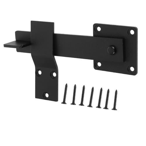 SOIMISS Drehbarer Türbolzen aus Massivem Robustes Flip Latch für Scheunen und Garagentore Einfache Montage Sicherer Halteschloss mit Festem Steckmechanismus Langlebiger Heavy Duty Riegel von SOIMISS