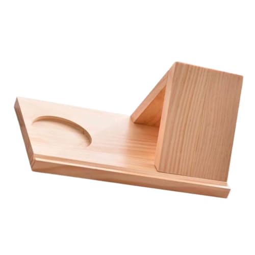 SOIMISS Dreieckiger Holz Buchhalter Tragbarer Bücherständer mit Telefonhalter und Getränkehalter Multifunktionaler Organizer für Schreibtisch und Regal in Natürlicher Holzoptik SOIMISS Dreieckiger Holz Buchhalter Tragbarer Bücherständer mit Telefonhalter und Getränkehalter Multifunktionaler Organizer für Schreibtisch und Regal in Natürlicher Holzoptik von SOIMISS