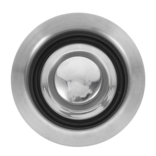 SOIMISS Edelstahl Ablaufgarnitur für Müllentsorgung Öffnung Dichtungsstopfen Küchenablauf Ersatzteil für Waschbecken mit Sicherem Sitz und Dichtem Verschluss von SOIMISS