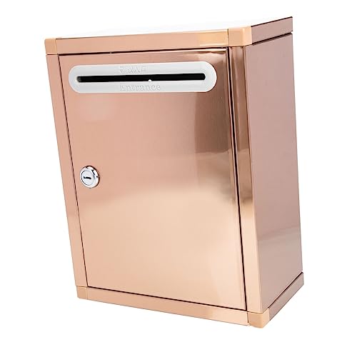 SOIMISS Edelstahl Briefkasten Groß zum Aufhängen Sichere Vorschlags und Beschwerdebox mit Wandmontage Multifunktionale Karten und Postbox für Schule Büro und Gemeinschaftsbereiche SOIMISS Edelstahl Briefkasten Groß zum Aufhängen Sichere Vorschlags und Beschwerdebox mit Wandmontage Multifunktionale Karten und Postbox für Schule Büro und Gemeinschaftsbereiche von SOIMISS