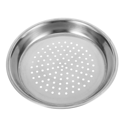 SOIMISS Edelstahl Dampfkorb Tiefes Verdicktes Gemüse Dämpfgestell für Wok und Topf Robustes Steamer Tablett zur Nährstoffschonenden Zubereitung von Dumplings Meeresfrüchten Gemüse Zuhause von SOIMISS