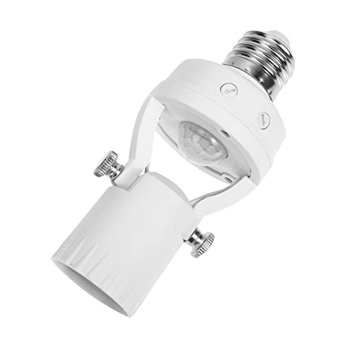 SOIMISS Einstellbare Infrarot Sensor Lampenfassung mit Praktischem Schalter für Hotels und Außenbereiche Langlebig und Energieeffizient von SOIMISS