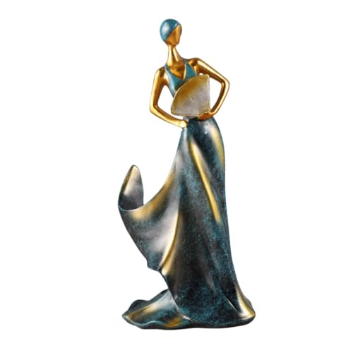 SOIMISS Eleganter Weinflaschenhalter Form Schönheit Resin Lady Statue Rotwein Ständer für Zuhause für Weinliebhaber und Hochzeitsgeschenke von SOIMISS