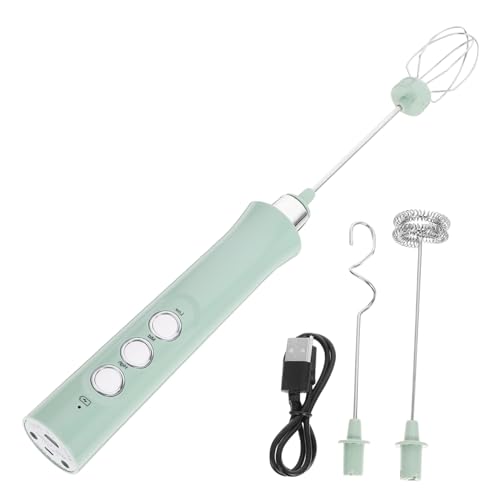 SOIMISS Elektrischer Milchaufschäumer Kabellos USB Wiederaufladbar Handmixer mit Variablen Geschwindigkeiten Batteriebetrieben Tragbar für Kaffee Latte Cappuccino und Milchschaum SOIMISS Elektrischer Milchaufschäumer Kabellos USB Wiederaufladbar Handmixer mit Variablen Geschwindigkeiten Batteriebetrieben Tragbar für Kaffee Latte Cappuccino und Milchschaum von SOIMISS