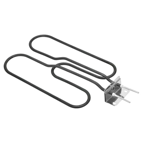 SOIMISS Elektrogrill Heizelement Ersatz Heizspirale BBQ Grill Zubehör Hochleistungs Heizstab Kompatibel mit Schwarz Outdoor Barbecue Heizrohr Langlebig von SOIMISS