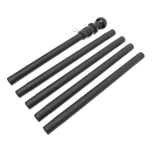 SOIMISS Fahnenmast Rostfrei Wetterbeständig Teilig für Außen Flaggenmast Robust Langlebig Stabile Befestigung von SOIMISS