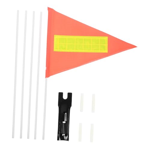 SOIMISS Fahrradfahne mit Solidem Glasfaserstab Robustes Sicherheitsflaggen Set für Bessere Sichtbarkeit Einfach zu Montieren Modisches Design für Outdoor Radfahren SOIMISS Fahrradfahne mit Solidem Glasfaserstab Robustes Sicherheitsflaggen Set für Bessere Sichtbarkeit Einfach zu Montieren Modisches Design für Outdoor Radfahren von SOIMISS