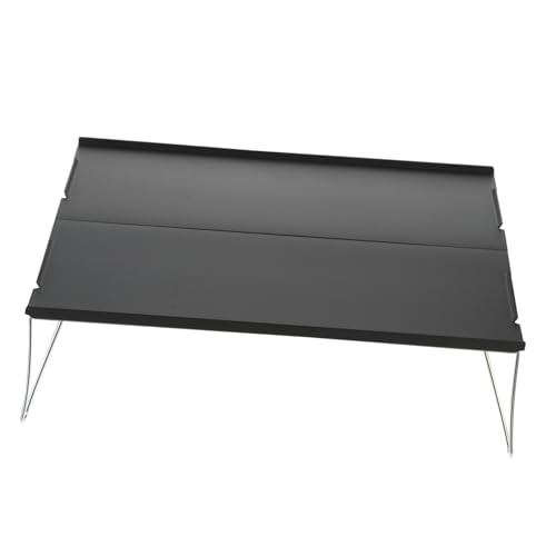 SOIMISS Faltbarer Aluminiumlegierung Campingtisch Ultraleicht Handlich Einfach zu Tragen Klappbar für Picknick Camping Outdoor und Reise Praktische Aufbewahrung Graue Farbe von SOIMISS