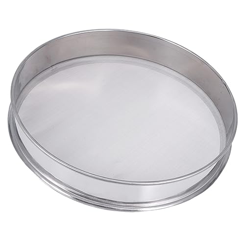 SOIMISS Feinsieb Hochwertiges Garten Pollensieb mit Feinem Mesh zum Filtern von Erde und Küchenzutaten Rostfreies Material Leicht zu Reinigen und Handlich SOIMISS Feinsieb Hochwertiges Garten Pollensieb mit Feinem Mesh zum Filtern von Erde und Küchenzutaten Rostfreies Material Leicht zu Reinigen und Handlich von SOIMISS