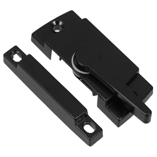 SOIMISS Fensterbeschläge Ersatzteile Mondform Sash Lock aus Zinklegierung mit Schrauben für Vertikale und Horizontale Schiebefenster Installieren Sicherer Fensterschlossstopper von SOIMISS
