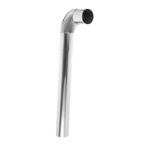 SOIMISS Flexibles Edelstahl schornsteinrohr mit Bogen Hitzebeständiger Metall abgasrohr für Ofen Campingkocher Pelletofen Installieren Leicht und Robust Sicheres Rauchabzugsrohr SOIMISS Flexibles Edelstahl schornsteinrohr mit Bogen Hitzebeständiger Metall abgasrohr für Ofen Campingkocher Pelletofen Installieren Leicht und Robust Sicheres Rauchabzugsrohr von SOIMISS
