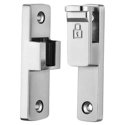 SOIMISS Flip Gate Latch Robuster Türverschluss für Gartentore Zäune und Hochwertige Polierte Oberfläche Langlebig und Einfach zu Montieren von SOIMISS