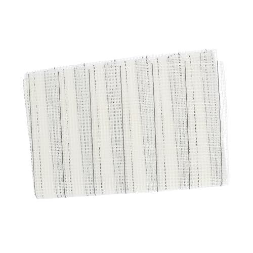 SOIMISS Floor Mat Crochet Mesh Langlebiges Latch Hook Mesh für DIY Teppichherstellung Verstellbares Netzmaterial für Handarbeiten für Teppich Kissen und Bastelprojekte von SOIMISS