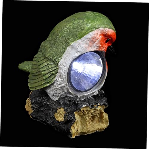 SOIMISS Förmige Solarlampe LED Gartenlicht mit Einzigartigem Design Solarlichtdekoration für Terrasse und Garten Langlebiges Resin Material Gartenliebhaber von SOIMISS