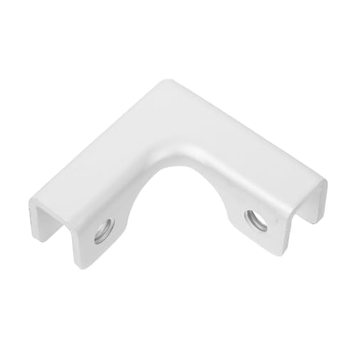 SOIMISS Förmiger Glasverbinder aus Aluminiumlegierung für Dicke Glasscheiben Robuste Glasbefestigungsklemme für Aquarien Einfache Montage Hohe Tragfähigkeit Verformungsbeständig von SOIMISS