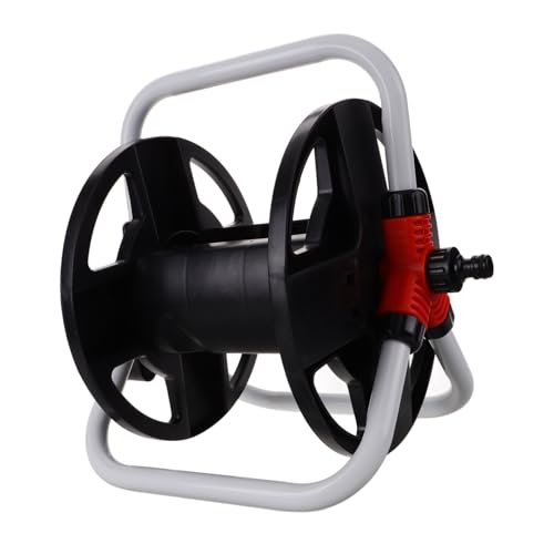 SOIMISS Freistehender Gartenschlauchhalter Schwarz Robuster Wasserschlauch Aufroller mit Glatter Oberfläche Vielseitiger Schlauchständer für Verschiedene Schlauchgrößen Platzsparend und SOIMISS Freistehender Gartenschlauchhalter Schwarz Robuster Wasserschlauch Aufroller mit Glatter Oberfläche Vielseitiger Schlauchständer für Verschiedene Schlauchgrößen Platzsparend und von SOIMISS