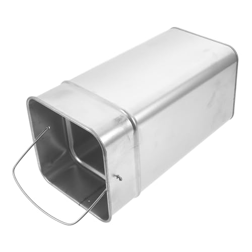 SOIMISS Galvanisierter Metall Eimer mit Griff Tragbarer Rechteckiger Mülleimer Einsatz Vielseitiger Abfallbehälter für Outdoor und Innenbereiche Robust und Langlebig SOIMISS Galvanisierter Metall Eimer mit Griff Tragbarer Rechteckiger Mülleimer Einsatz Vielseitiger Abfallbehälter für Outdoor und Innenbereiche Robust und Langlebig von SOIMISS