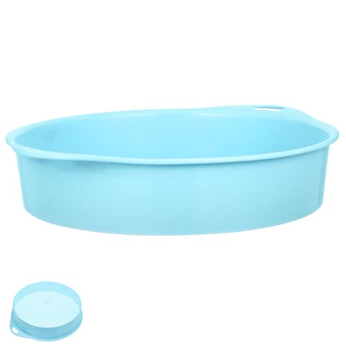 SOIMISS Gartenbodensieb Rundes Abs sieb mit Feinem Mesh Langlebiges Siebwerkzeug zum Trennen von Steinen und Erde Leicht zu Reinigen Vielseitiges Sifting Werkzeug für Garten und von SOIMISS