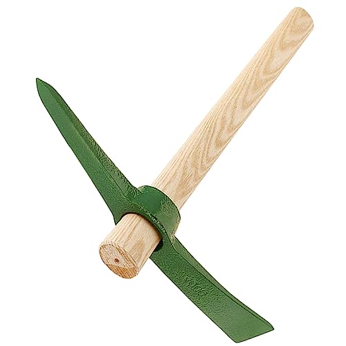 SOIMISS Gartenhacke Hochwertigem mit Ergonomischem Holzgriff Robustes Werkzeug für Effektives Jäten und Grabearbeiten im Garten für Gemüseanbau und Outdoor Aktivitäten von SOIMISS