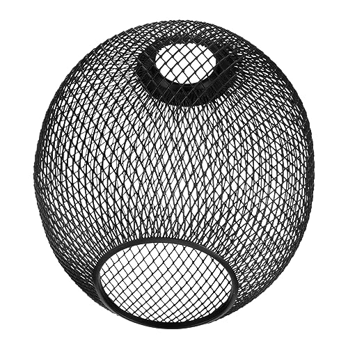 SOIMISS Geometrischer Lampenschirm Metall Retro Hängelampe für Pendelleuchten Dekorativer Lichtschatten für Wohnräume und Gastronomie Schwarz SOIMISS Geometrischer Lampenschirm Metall Retro Hängelampe für Pendelleuchten Dekorativer Lichtschatten für Wohnräume und Gastronomie Schwarz von SOIMISS
