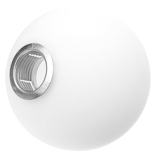 SOIMISS Glas Lampenschirm Milchig Kugelförmig Ersatzschirm für Pendelleuchten Deckenlampen Wandleuchten Dekorative Kleiner Lampenschirm Einfaches Design Wohnzimmer Schlafzimmer von SOIMISS