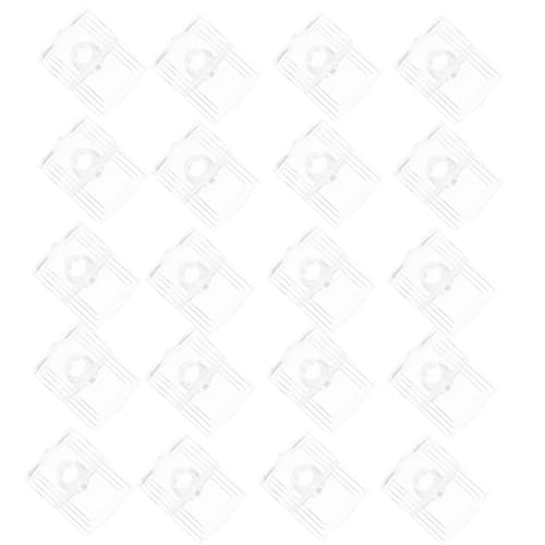 SOIMISS Glasklammern mit Schrauben Kunststoff Spiegelhalter Clips für Rahmenlose Spiegel Befestigung ohne Bohren Langlebig Rostfrei für Bad und Glasfixierung SOIMISS Glasklammern mit Schrauben Kunststoff Spiegelhalter Clips für Rahmenlose Spiegel Befestigung ohne Bohren Langlebig Rostfrei für Bad und Glasfixierung von SOIMISS