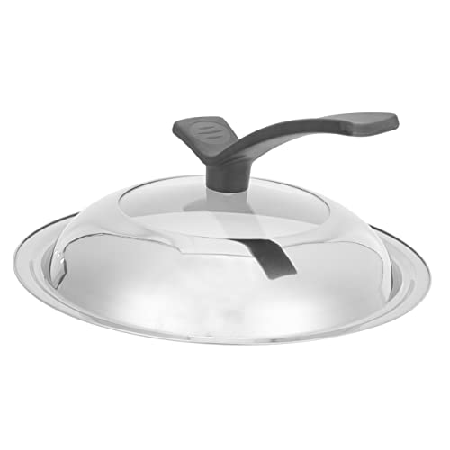 SOIMISS Glaspopf Deckel Sichtbarer Pfannendeckel Universeller Kochtopfdeckel für Wok und Pfannen Hochwertiges Küchentopfzubehör für Zuhause Restaurants von SOIMISS