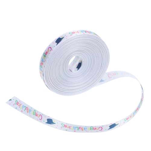 SOIMISS Graduationsaison Geschenkband Breites Langes Satinband für DIY Schleifen Bastelarbeiten Partydekorationen und Scrapbooking Vielseitig Einsetzbar für Abschlussfeiern und SOIMISS Graduationsaison Geschenkband Breites Langes Satinband für DIY Schleifen Bastelarbeiten Partydekorationen und Scrapbooking Vielseitig Einsetzbar für Abschlussfeiern und von SOIMISS