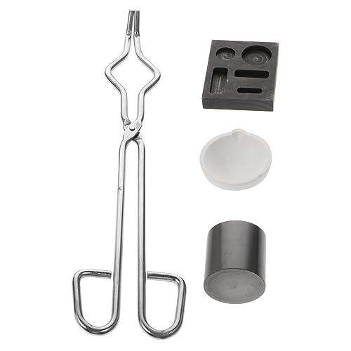 SOIMISS Graphit Tiegel Set Teiliges Schmelzkit für Schmuck zum Schmelzen Verbesserter Wärmeleitfähigkeit und Chemischer Stabilität SOIMISS Graphit Tiegel Set Teiliges Schmelzkit für Schmuck zum Schmelzen Verbesserter Wärmeleitfähigkeit und Chemischer Stabilität von SOIMISS
