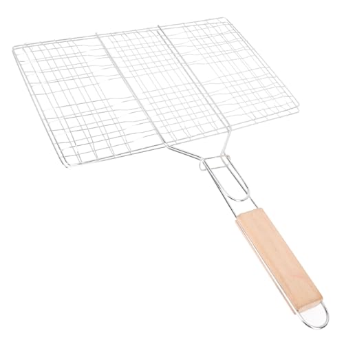 SOIMISS Fischgrillkorb Grillzubehör für Bbq Großer Grillkorb Metall für Fisch Gemüse und Burger für Camping und Grillabende SOIMISS Fischgrillkorb Grillzubehör für Bbq Großer Grillkorb Metall für Fisch Gemüse und Burger für Camping und Grillabende von SOIMISS