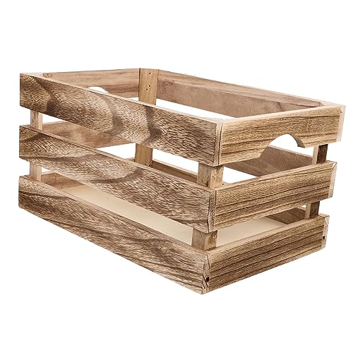 SOIMISS Große Holz Aufbewahrungsbox mit Vintage Design Robuster Holzrahmen Langlebiger Haushalts Wäschekorb mit Hohlem Griff Vielseitig für Bad Kinderzimmer Büro und Kleine Räume Geeignet SOIMISS Große Holz Aufbewahrungsbox mit Vintage Design Robuster Holzrahmen Langlebiger Haushalts Wäschekorb mit Hohlem Griff Vielseitig für Bad Kinderzimmer Büro und Kleine Räume Geeignet von SOIMISS