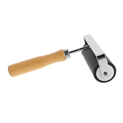 SOIMISS Gummiwalze mit Holzgriff für Druckgrafik DIY Kunsthandwerk Werkzeug Präziser Farbauftrag für Details und Langlebige bei Druckprojekten SOIMISS Gummiwalze mit Holzgriff für Druckgrafik DIY Kunsthandwerk Werkzeug Präziser Farbauftrag für Details und Langlebige bei Druckprojekten von SOIMISS