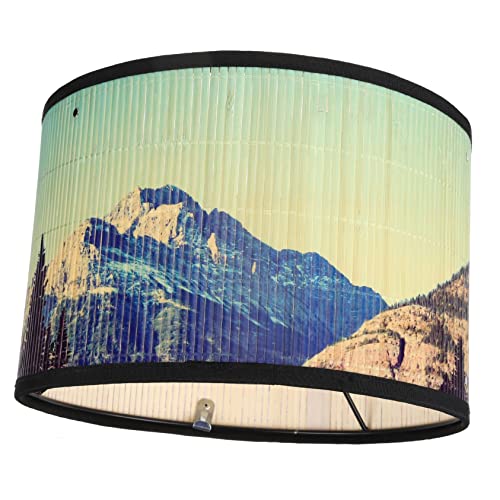 SOIMISS Hängelampe Lampenschirm Vintage Deckenleuchte Dekorativer Lampenschirm für Wohnzimmer Schlafzimmer Büro und Sorgt für Warme und Augenschutz von SOIMISS