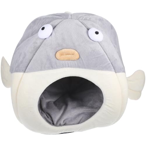 SOIMISS Halbgeschlossene Flusskrebsmotiv Kuscheliges Katzenbett Warmes Haustiernest Sanft und Bequem Für Kleine Katzen Zuhause und Reise SOIMISS Halbgeschlossene Flusskrebsmotiv Kuscheliges Katzenbett Warmes Haustiernest Sanft und Bequem Für Kleine Katzen Zuhause und Reise von SOIMISS