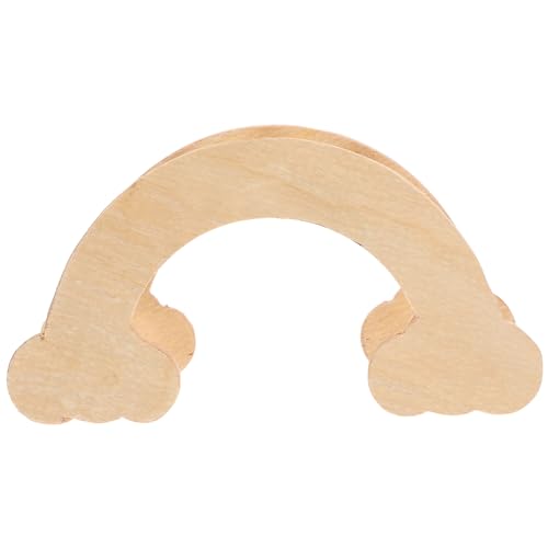 SOIMISS Hamster Holzplattform mit Leiter Multifunktionale Kletterhilfe für Kleintiere für Hamster und Meerschweinchen Fördert Spiel und im Käfig von SOIMISS
