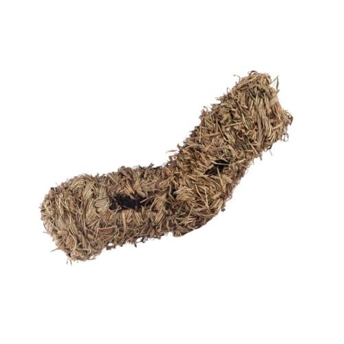 SOIMISS Hamster Tunnel aus Natürlichem Gras Dekoratives Haustier Nest für Kleine Nager Wie Hamster und Meerschweinchen Sicherer Spieltunnel zur Beschäftigung und Bewegung Leichtes Gelbes SOIMISS Hamster Tunnel aus Natürlichem Gras Dekoratives Haustier Nest für Kleine Nager Wie Hamster und Meerschweinchen Sicherer Spieltunnel zur Beschäftigung und Bewegung Leichtes Gelbes von SOIMISS