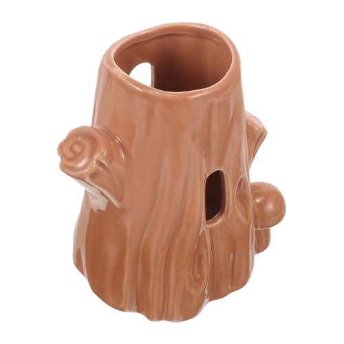 SOIMISS Hamster Wasserhalter aus Keramik Geformter Wasserspender für Mäuse Ratten und Igel Stabiler Trinkstand für Kleintiere Installieren und Langlebig von SOIMISS