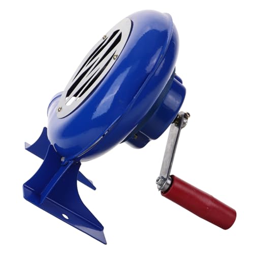 SOIMISS Handkurbel Bbq Handbetriebenes Feuergebläse Tragbar Leicht Für Outdoor Camping Grillen Picknick Schnelles Anzünden Ohne Ascheflug von SOIMISS