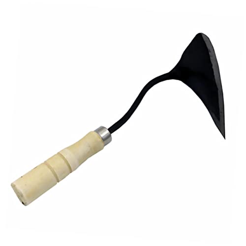 SOIMISS Handliche Kleine Gartenhacke mit Gebogenem Holzgriff Geschmiedete Pflanzhacke für Jäten Bodenlockern und Umpflanzen Ergonomisch rutschfest Vielseitig für Garten und Hausarbeiten SOIMISS Handliche Kleine Gartenhacke mit Gebogenem Holzgriff Geschmiedete Pflanzhacke für Jäten Bodenlockern und Umpflanzen Ergonomisch rutschfest Vielseitig für Garten und Hausarbeiten von SOIMISS