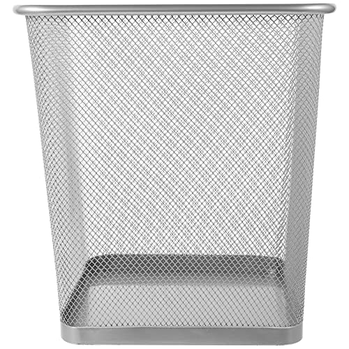 SOIMISS Hausmüllkorb aus mit Mesh Design Belüfteter Mülleimer für Zuhause und Büro Quadratischer Abfallbehälter Leicht und Pflegeleicht für Schlafzimmer Bastelräume und SOIMISS Hausmüllkorb aus mit Mesh Design Belüfteter Mülleimer für Zuhause und Büro Quadratischer Abfallbehälter Leicht und Pflegeleicht für Schlafzimmer Bastelräume und von SOIMISS