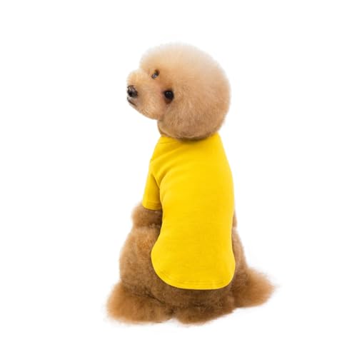 SOIMISS Haustier Baumwollschlafanzug Gelb XL Stilvolle Bequeme Hundekleidung für Besondere Anlässe und Outdoor Aktivitäten für Kleine Hunde und Fotoshootings SOIMISS Haustier Baumwollschlafanzug Gelb XL Stilvolle Bequeme Hundekleidung für Besondere Anlässe und Outdoor Aktivitäten für Kleine Hunde und Fotoshootings von SOIMISS