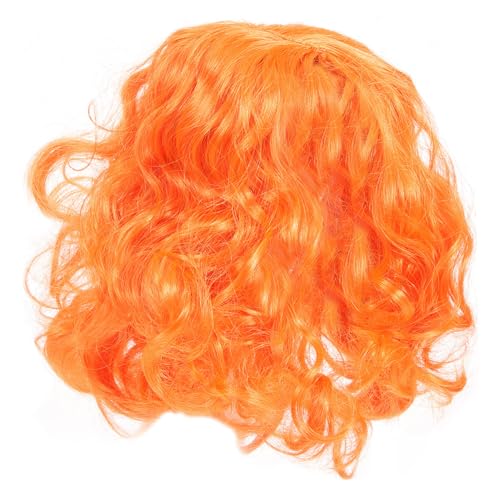 SOIMISS Haustier Perücke Lockige Langhaar Perücke mit Elastischem Band für Katzen und Hunde Mehrzweck Kostüm Haarteil für Halloween Karneval Cosplay und Party Bequemes Sicheres Zubehör von SOIMISS