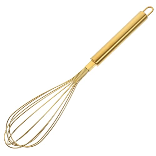 SOIMISS Herd Haushaltsgeräte Eierschläger Push Hand Held Manual Egg Beater Handmixer Mehlsieb Eggbeater Sieb Para Eggs Egg Beater Manual Golden Stainless Steel SOIMISS Herd Haushaltsgeräte Eierschläger Push Hand Held Manual Egg Beater Handmixer Mehlsieb Eggbeater Sieb Para Eggs Egg Beater Manual Golden Stainless Steel von SOIMISS