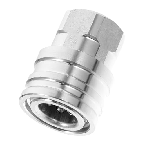SOIMISS Hochdruck Wasserstrahl Düse Innengewinde Edelstahl Schnellverbinder Sprühkopf Adapter für Hochdruckreiniger Gartenschlauch Verbindung Robust Präzise Dicht für Auto Gartenpflege von SOIMISS