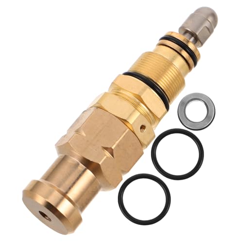 SOIMISS Hochdruckreiniger Pumpenkopf Ersatzventil Messing Druckregler Einstellbar Kompatibel Für Autoreinigung Outdoor Flächen Effiziente Wassersteuerung Stabiler Druck von SOIMISS