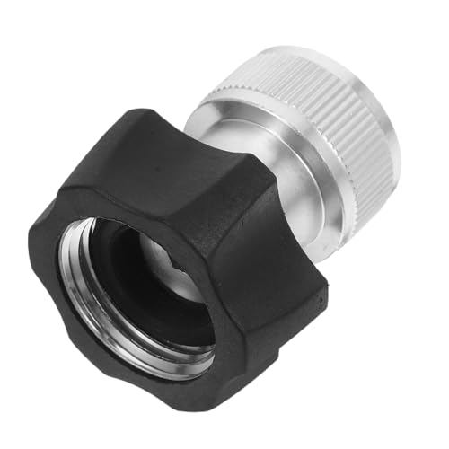SOIMISS Hochdruckreiniger Schlauchadapter aus Aluminium mit Integriertem Filter Schnellem Anschluss Dichtem Schlauchanschluss Schutz vor für Garten und Autowäsche von SOIMISS