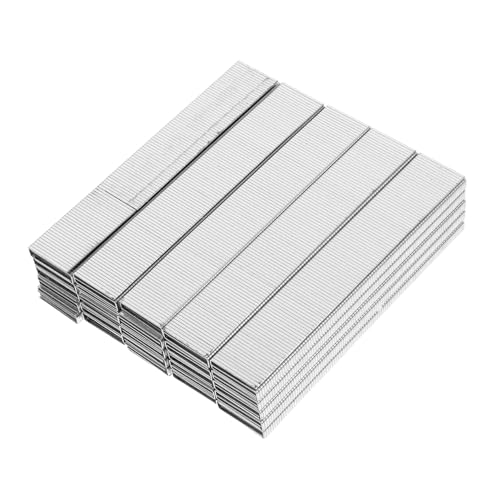 SOIMISS Hochleistungs U Förmige Metallklammern für Druckluftnagler Metallstifte für DIY Möbelbau Holzverarbeitung und Polsterung von SOIMISS